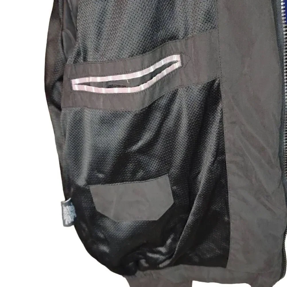 London Fog Men’s Auburn Zip-Front Golf Jacket Dark Brown Large